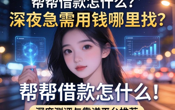深夜急需用钱哪里找？帮帮借款怎么样？深度测评与靠谱平台推荐