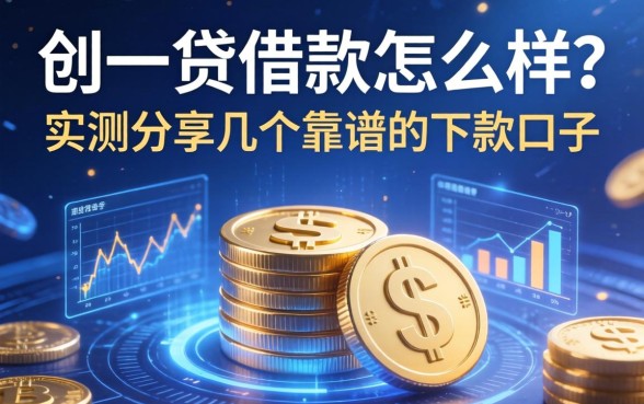 创一贷借款怎么样？实测分享几个靠谱的下款口子