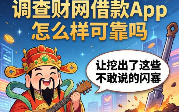 调查财神借款app怎么样可靠吗，我挖出了这些不敢说的内幕