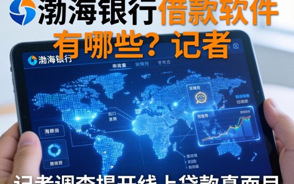 渤海银行借款软件有哪些？记者调查揭开线上贷款真面目