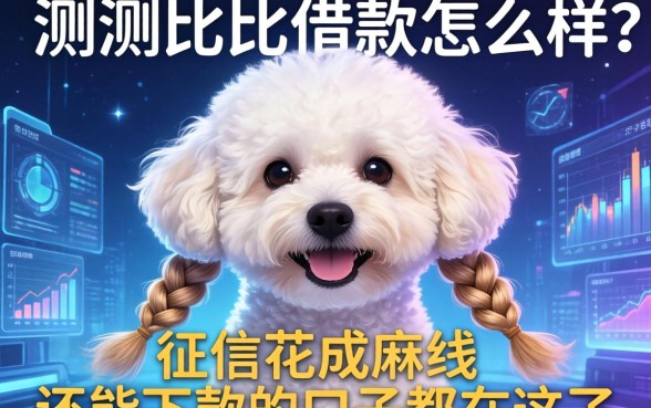 实测比比熊借款怎么样：征信花成麻花还能下款的口子都在这了