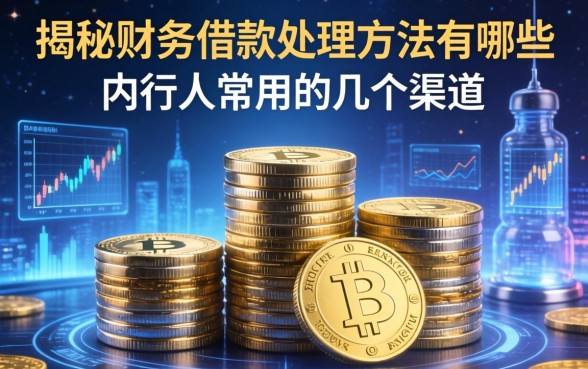 揭秘财务借款处理方法有哪些，内行人常用的几个渠道
