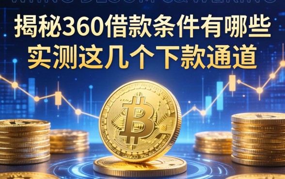 揭秘360借款条件有哪些，实测这几个下款通道