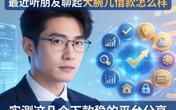 最近听朋友聊起大腕儿借款怎么样，实测这几个下款稳的平台分享