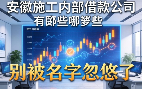 安徽施工内部借款公司有哪些？别被名字忽悠了