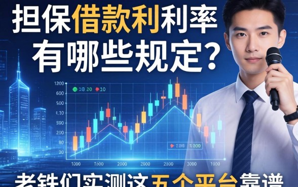 关于担保借款利率有哪些规定？老铁们实测这五个平台靠谱
