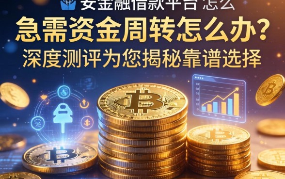 急需资金周转怎么办？从安金融借款平台怎么样？深度测评为您揭秘靠谱选择