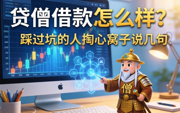 贷僧借款怎么样？一个踩过坑的人掏心窝子说几句