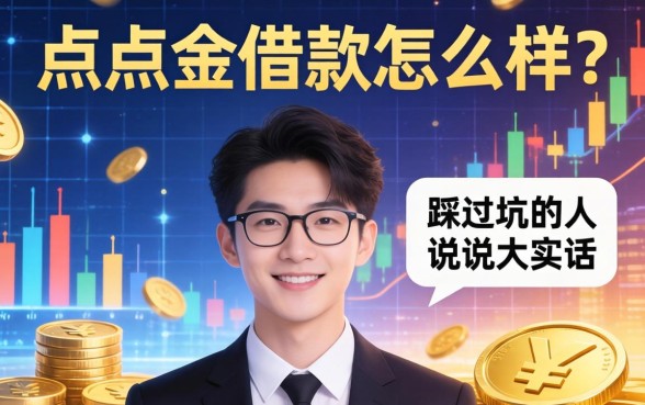 点点金借款怎么样？一个踩过坑的人说说大实话