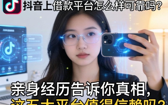 抖音里借款平台怎么样可靠吗？亲身经历告诉你真相，这五大平台值得信赖吗？