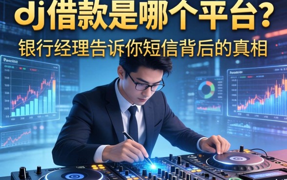 dj借款是哪个平台？银行经理告诉你短信背后的真相