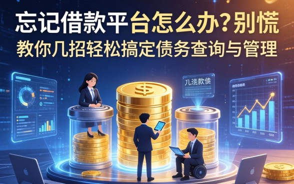 忘记借款平台怎么办？别慌，教你几招轻松搞定债务查询与管理
