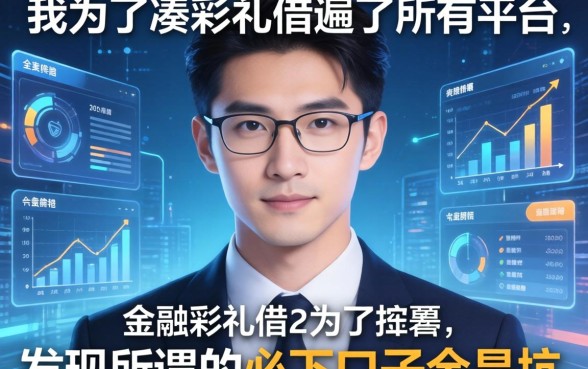 我为了凑彩礼借遍了所有平台，发现所谓的必下口子全是坑