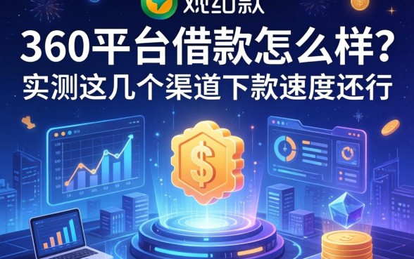 360平台借款怎么样？实测这几个渠道下款速度还行