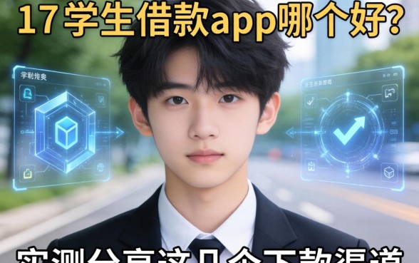 17岁学生借款app哪个好？实测分享这几个下款渠道