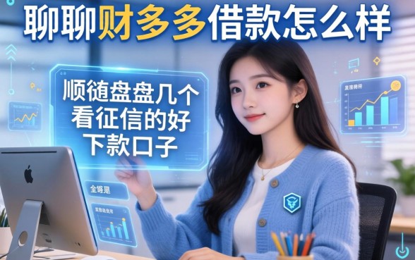 聊聊财多多借款怎么样，顺便盘点几个不看征信的好下款口子