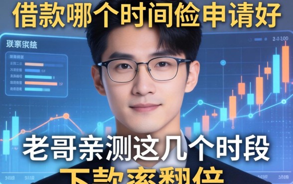 app借款哪个时间段申请好？老哥亲测这几个时段下款率翻倍