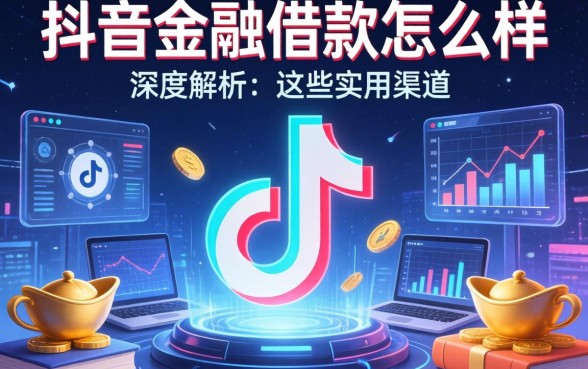 深度解析抖音金融借款怎么样，整理出这些实用渠道