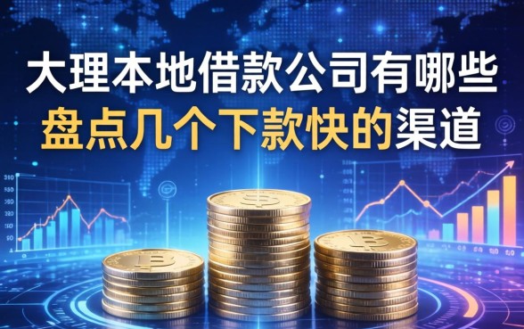 大理本地借款公司有哪些？盘点几个下款快的渠道