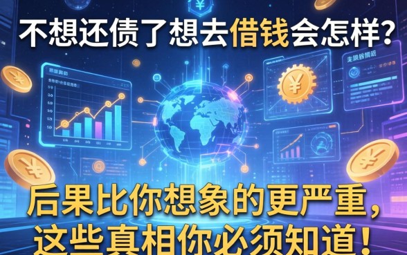 不想还债了想去借钱会怎样？后果比你想象的更严重，这些真相你必须知道！
