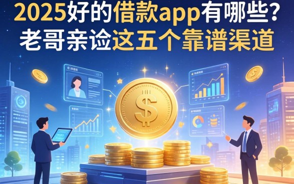 2025好的借款app有哪些？老哥亲测这五个靠谱渠道