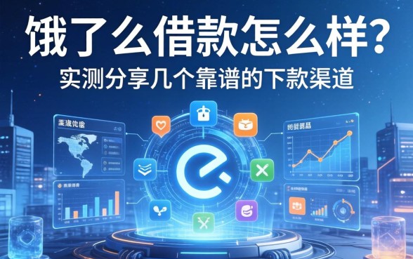 饿了么借款怎么样？实测分享几个靠谱的下款渠道