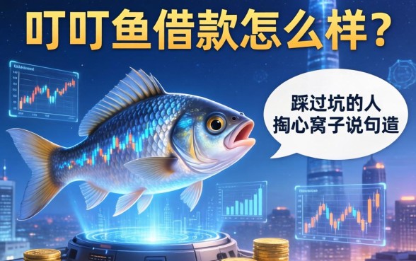 叮叮鱼借款怎么样？一个踩过坑的人掏心窝子说几句