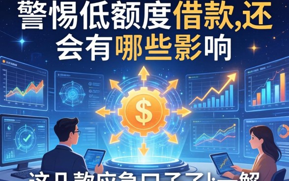 警惕低额度借款不还会有哪些影响，这几款应急口子了解一下