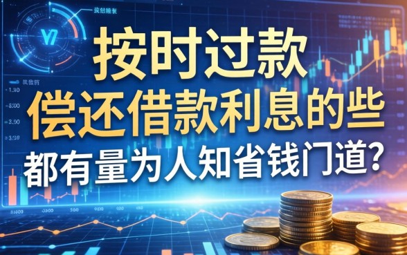 除了按时还款，偿还借款利息都有哪些不为人知的省钱门道？