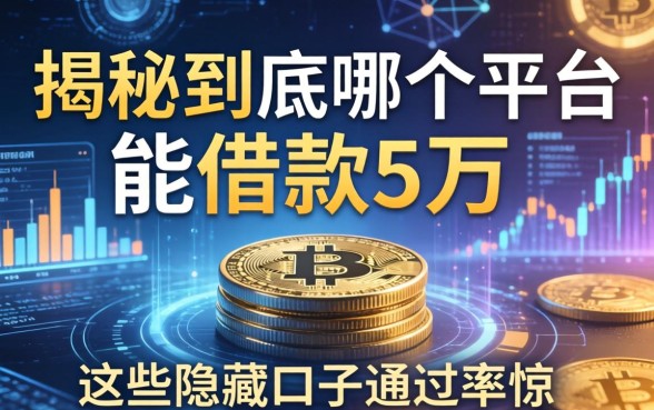 揭秘到底哪个平台能借款5万，这些隐藏口子通过率惊人