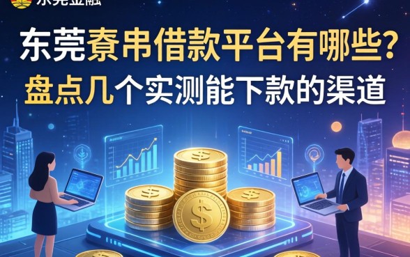 东莞寮步借款平台有哪些？盘点几个实测能下款的渠道