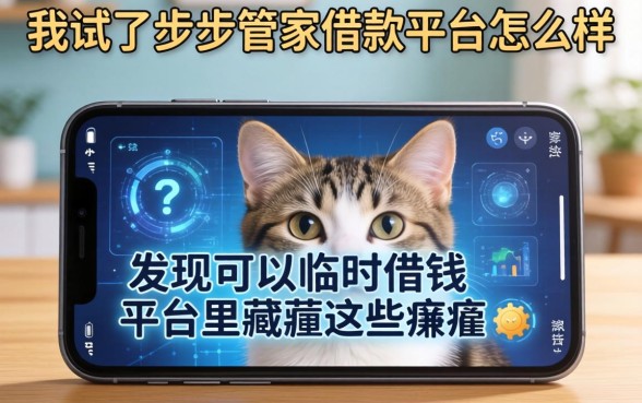 我试了步步管家借款平台怎么样，发现手机可以临时借钱的平台里藏着这些猫腻