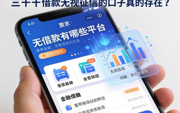 二三千的借款有哪些平台,无视征信的口子真的存在吗