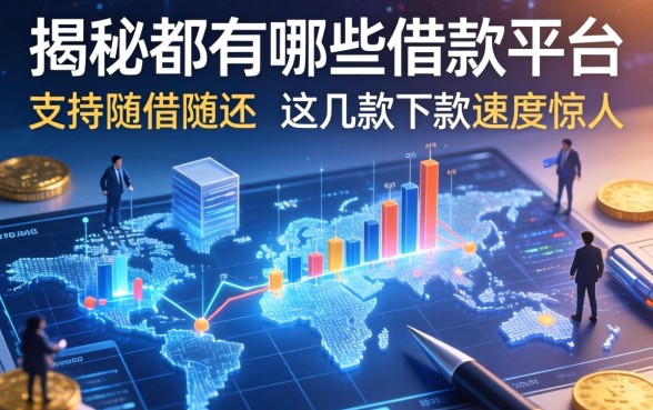 揭秘都有哪些借款平台支持随借随还，这几款下款速度惊人