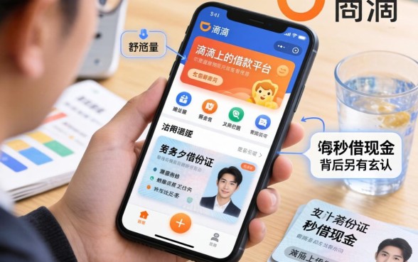 我翻遍了滴滴上的借款平台，发现手机身份证秒借现金的app背后另有玄机