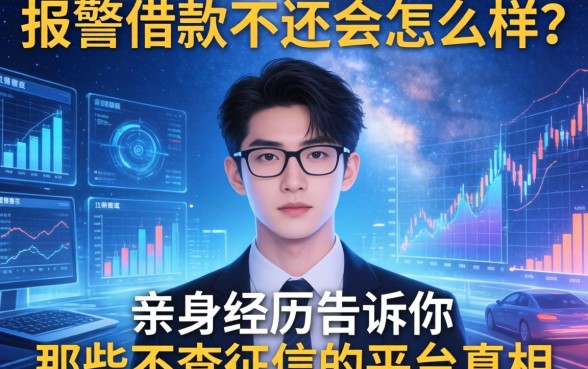 报警借款不还会怎么样？亲身经历告诉你那些不查征信的平台真相