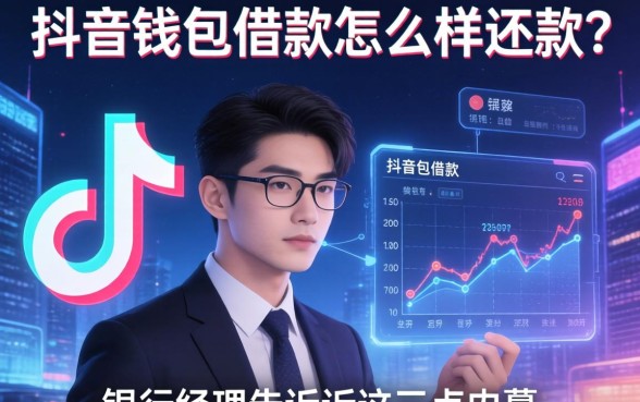 抖音钱包借款怎么样还款？银行经理告诉你这三点内幕