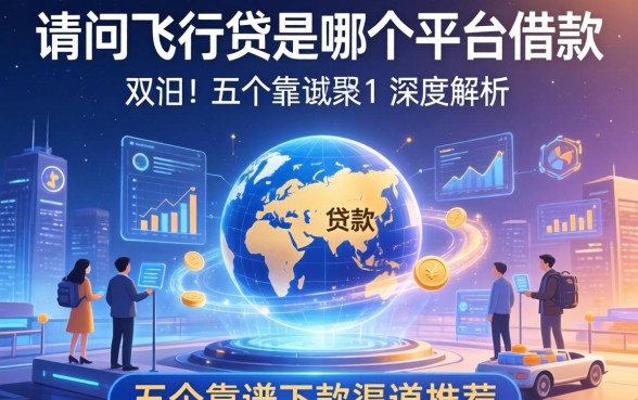请问飞行贷是哪个平台的借款？深度解析及五个靠谱下款渠道推荐