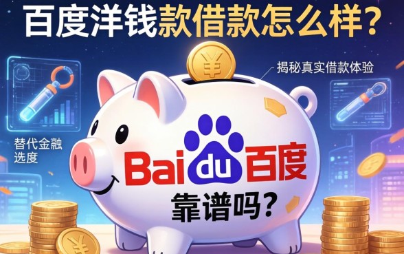 百度洋钱罐借款怎么样？靠谱吗？通过率如何？揭秘真实借款体验与替代选择