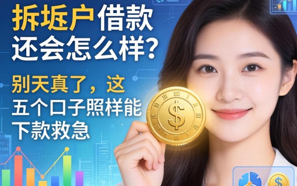 拆迁户借款不还会怎么样？别天真了，这五个口子照样能下款救急