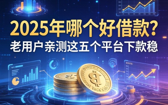 2025年哪个好借款？老用户亲测这五个平台下款稳