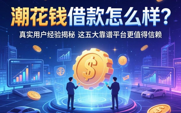 潮花钱借款怎么样？真实用户经历揭秘，这五大靠谱平台更值得信赖