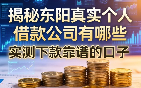揭秘东阳真实个人借款公司有哪些，实测下款靠谱的口子