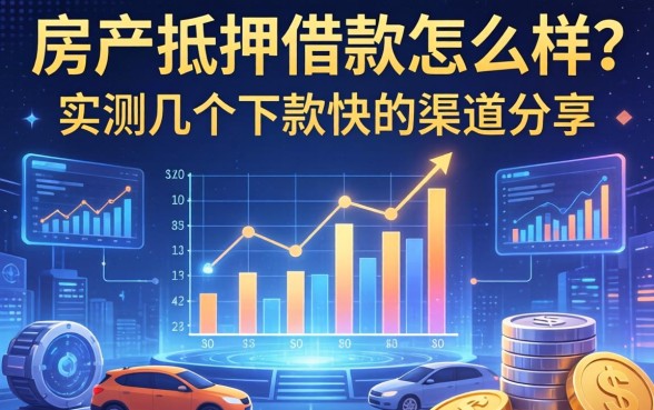 房产抵押借款怎么样？实测几个下款快的渠道分享