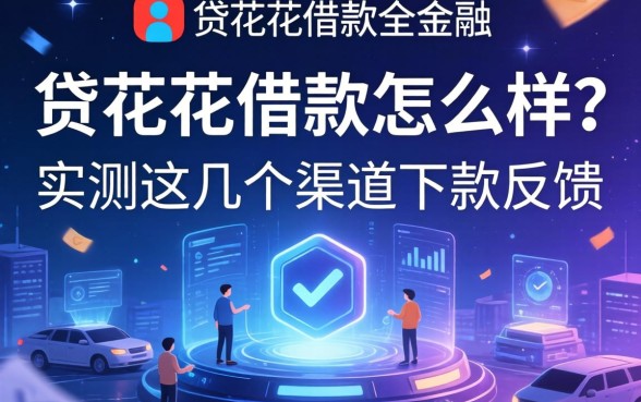 贷花花借款怎么样？实测这几个渠道下款反馈
