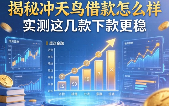 揭秘冲天鸟借款怎么样，实测这几款下款更稳