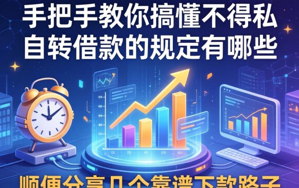 手把手教你搞懂不得私自转借款的规定有哪些，顺便分享几个靠谱下款路子