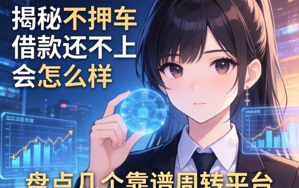 揭秘不押车借款还不上会怎么样，盘点几个靠谱周转平台