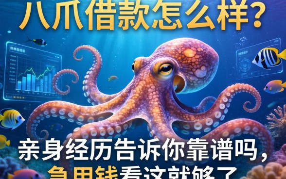 八爪鱼借款怎么样？亲身经历告诉你靠谱吗，急用钱看这就够了