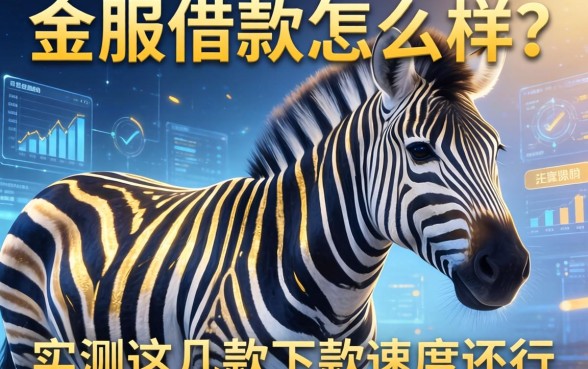 斑马金服借款怎么样？实测这几款下款速度还行